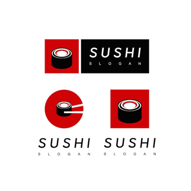Download Free Japanese Food Sushi Logo Design Inspiration Premium Vector Use our free logo maker to create a logo and build your brand. Put your logo on business cards, promotional products, or your website for brand visibility.