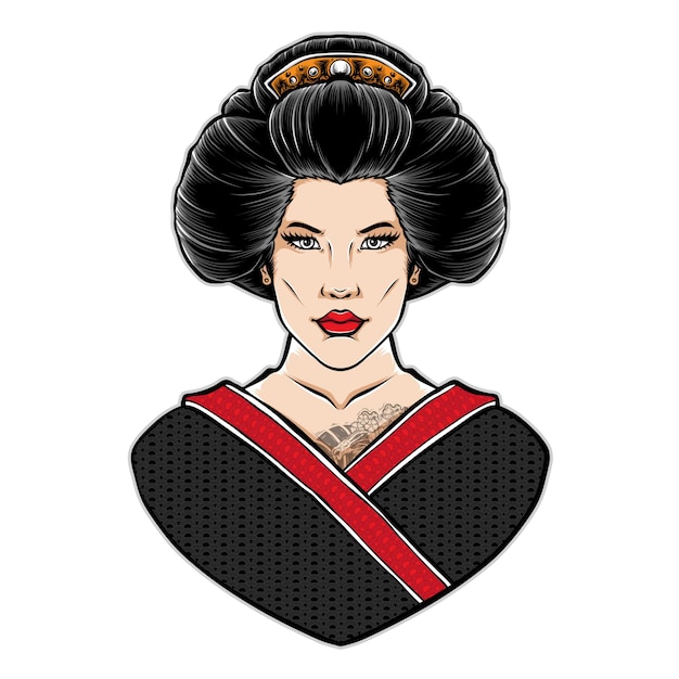 Download Premium Vector | Japanese women with kimono