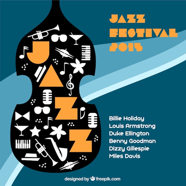 Premium Vector Jazz Festival Poster