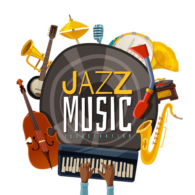 Free Vector Jazz Music