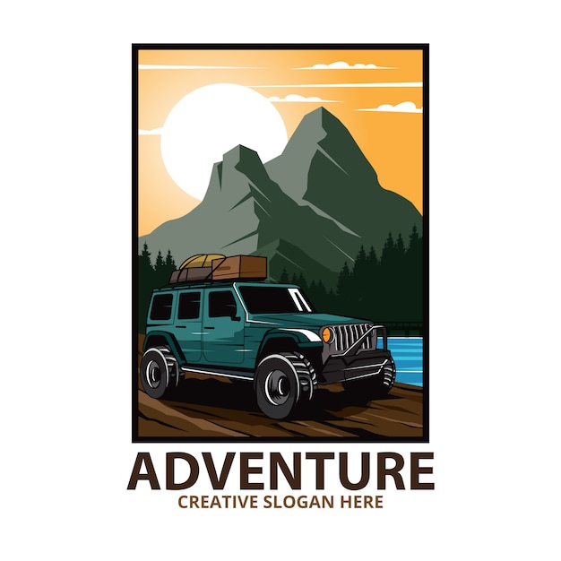 Download Free Jeep Go To The Mountain Premium Vector Use our free logo maker to create a logo and build your brand. Put your logo on business cards, promotional products, or your website for brand visibility.