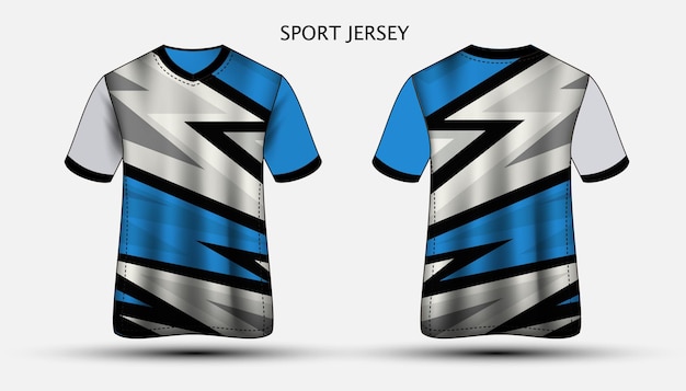 Premium Vector | Jersey template sport t shirt design