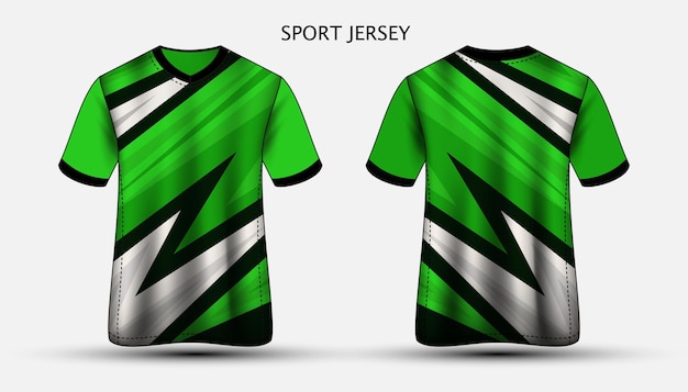 Premium Vector | Jersey template sport t shirt design