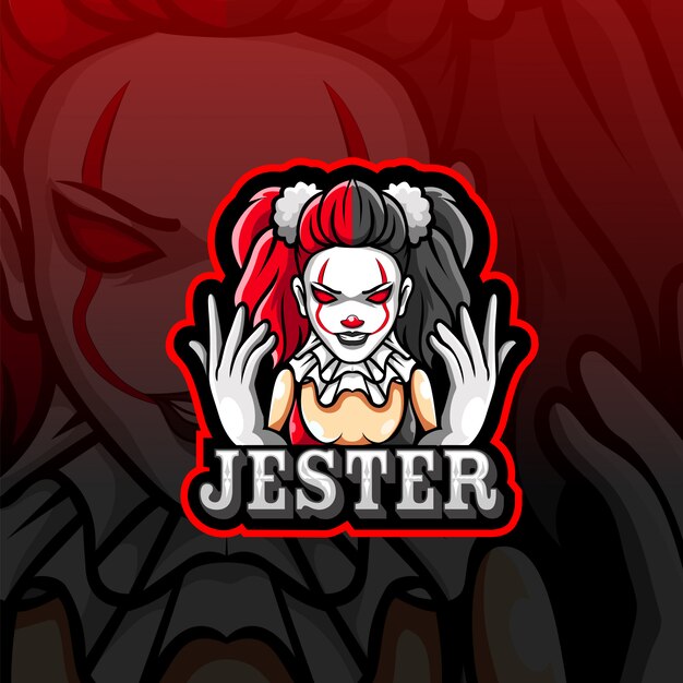 Download Free Jester Mascot Esport Logo Premium Vector Use our free logo maker to create a logo and build your brand. Put your logo on business cards, promotional products, or your website for brand visibility.