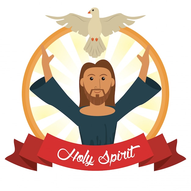 Download Free Jesus Christ Holy Spirit Faith Concept Premium Vector Use our free logo maker to create a logo and build your brand. Put your logo on business cards, promotional products, or your website for brand visibility.
