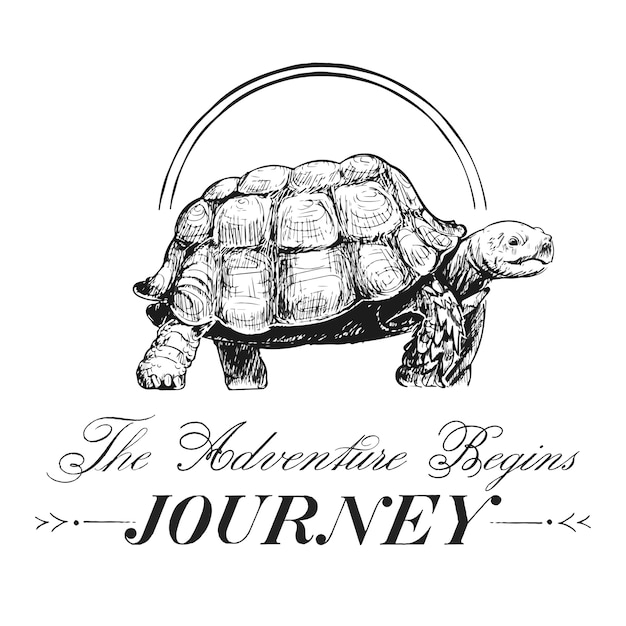 Journey and travel logo design vector