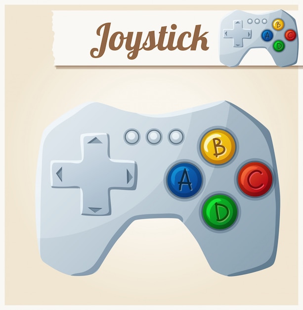 Premium Vector | Joystick. cartoon vector illustration