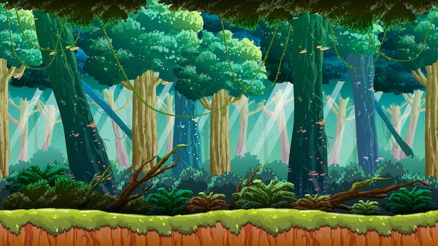 Jungle Game Background