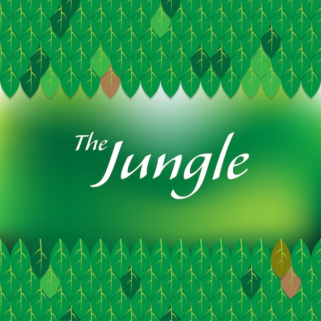 premium-vector-the-jungle-label-title-frame