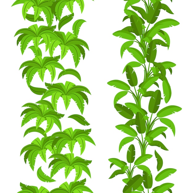 Jungle tropical leaves | Premium Vector