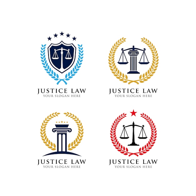 Download Free Justice Law Emblem Logo Design Template Premium Vector Use our free logo maker to create a logo and build your brand. Put your logo on business cards, promotional products, or your website for brand visibility.