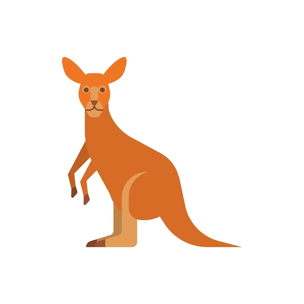 Premium Vector | Kangaroo. isolated illustration