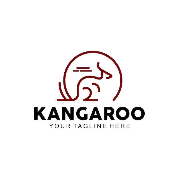 Download Free Kangaroo Logo Premium Vector Use our free logo maker to create a logo and build your brand. Put your logo on business cards, promotional products, or your website for brand visibility.