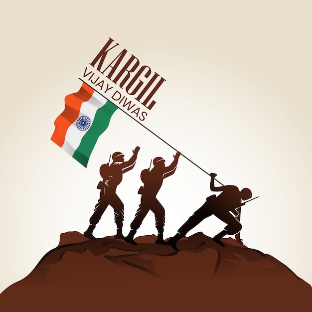 Premium Vector Kargil Vijay Divas 01 0726