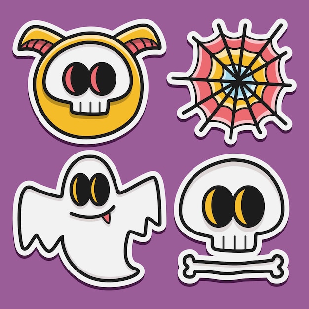 cartoon sticker design