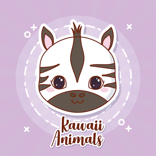 Download Free Kawaii Zebra Icon Premium Vector Use our free logo maker to create a logo and build your brand. Put your logo on business cards, promotional products, or your website for brand visibility.