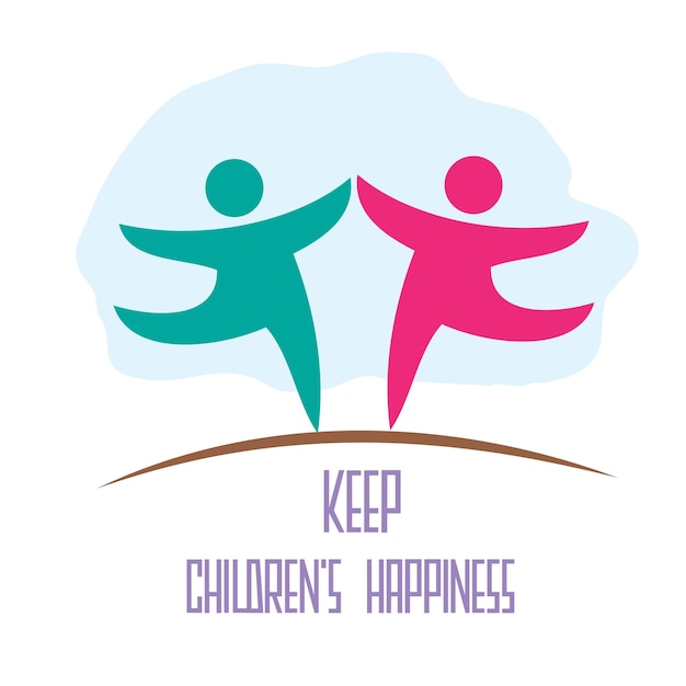 Keep childrens happiness design