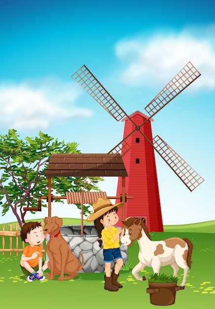 On the farm картинки для детей