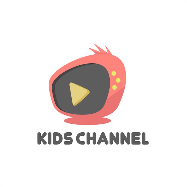 Download Free Kids Channel Logo Template Premium Vector Use our free logo maker to create a logo and build your brand. Put your logo on business cards, promotional products, or your website for brand visibility.