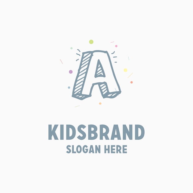 Download Free Kids Logo Background Free Vector Use our free logo maker to create a logo and build your brand. Put your logo on business cards, promotional products, or your website for brand visibility.