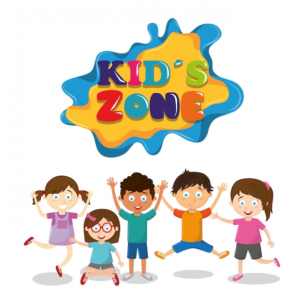 Download Free Download Free Kids Zone Children Entertaiment Cartoons Vector Use our free logo maker to create a logo and build your brand. Put your logo on business cards, promotional products, or your website for brand visibility.