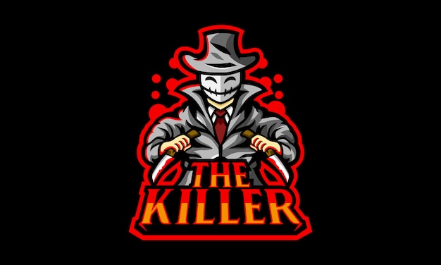 Download Free The Killer Esports Logo Premium Vector Use our free logo maker to create a logo and build your brand. Put your logo on business cards, promotional products, or your website for brand visibility.
