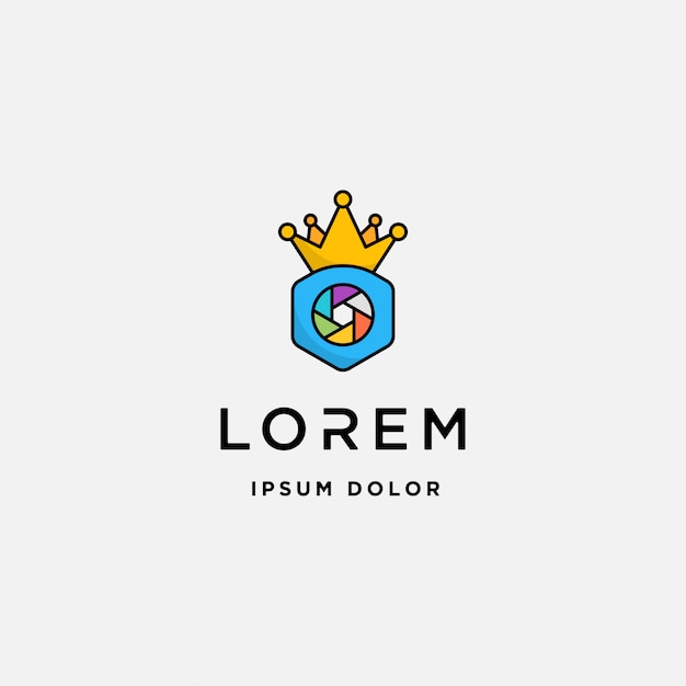 Download Free King Camera Logo Template Icon Premium Vector Use our free logo maker to create a logo and build your brand. Put your logo on business cards, promotional products, or your website for brand visibility.