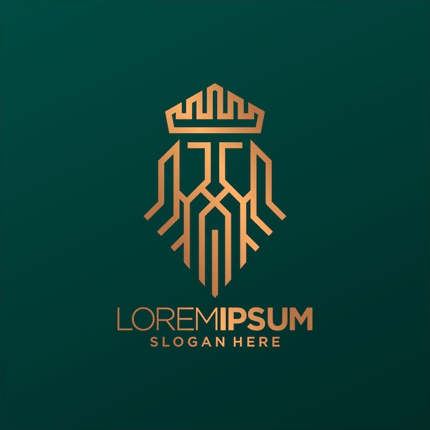Download Free King Crown Line Logo Art Premium Vector Use our free logo maker to create a logo and build your brand. Put your logo on business cards, promotional products, or your website for brand visibility.