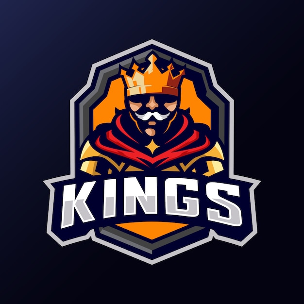 Premium Vector | King knight mascot logo