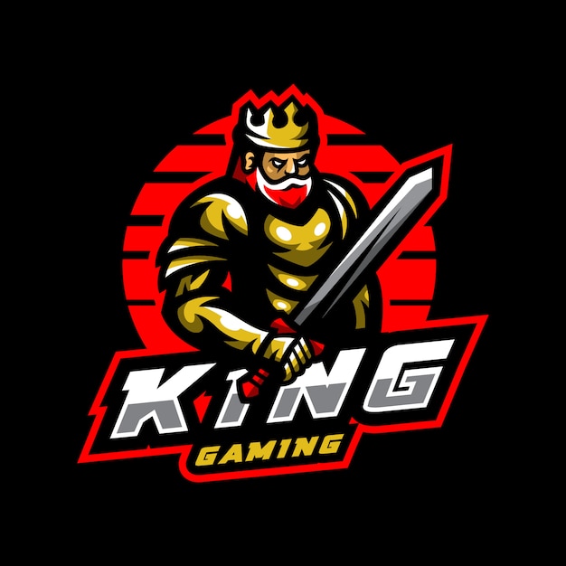 Download Free King Mascot Logo Esport Gaming Premium Vector Use our free logo maker to create a logo and build your brand. Put your logo on business cards, promotional products, or your website for brand visibility.