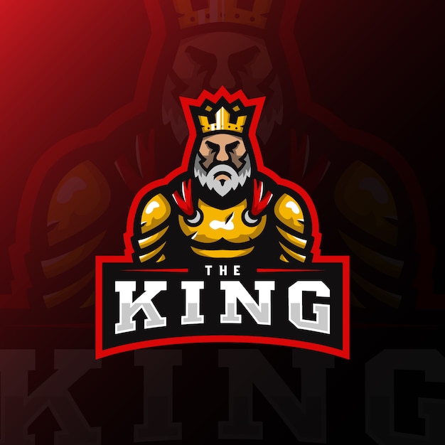 Download Free King Mascot Logo Esport Illustration Gaming Premium Vector Use our free logo maker to create a logo and build your brand. Put your logo on business cards, promotional products, or your website for brand visibility.