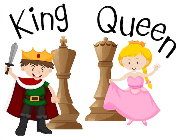 Download Free King And Queen With Chess Game Premium Vector Use our free logo maker to create a logo and build your brand. Put your logo on business cards, promotional products, or your website for brand visibility.