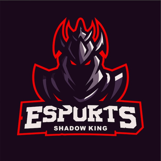 Download Free King Shadow Mascot Gaming Logo Premium Vector Use our free logo maker to create a logo and build your brand. Put your logo on business cards, promotional products, or your website for brand visibility.