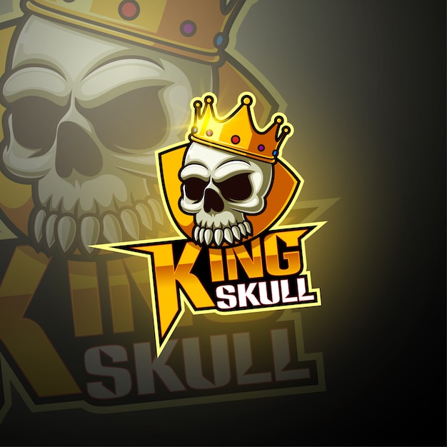 Download Free King Skull Esport Mascot Logo Design Premium Vector Use our free logo maker to create a logo and build your brand. Put your logo on business cards, promotional products, or your website for brand visibility.