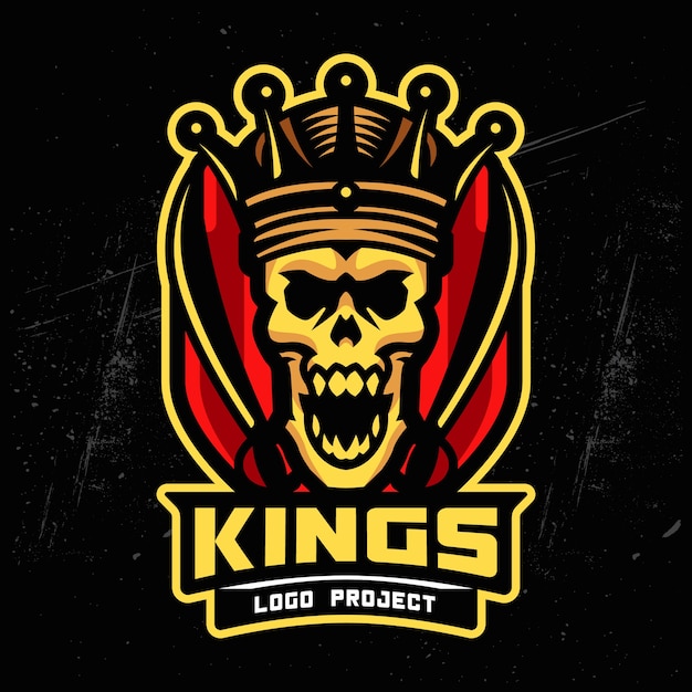 Download Free King Skull Esports Logo Premium Vector Use our free logo maker to create a logo and build your brand. Put your logo on business cards, promotional products, or your website for brand visibility.