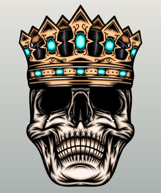 Free Free King Skull Svg 91 SVG PNG EPS DXF File