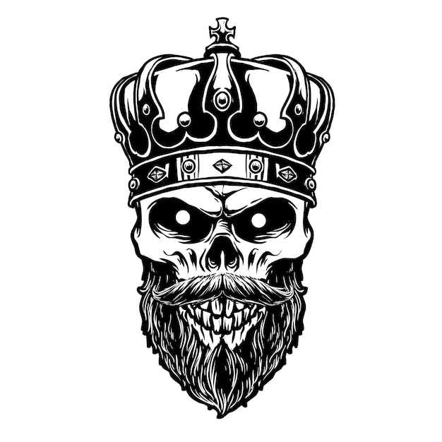Free Free 244 Skull Crown Svg SVG PNG EPS DXF File