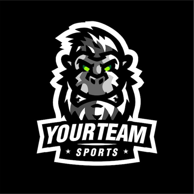 Download Free Kingkong Mascot Gaming Logo Premium Vector Use our free logo maker to create a logo and build your brand. Put your logo on business cards, promotional products, or your website for brand visibility.