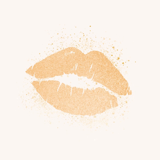 Download Cute Lip Gloss Logo Ideas PSD - Free PSD Mockup Templates