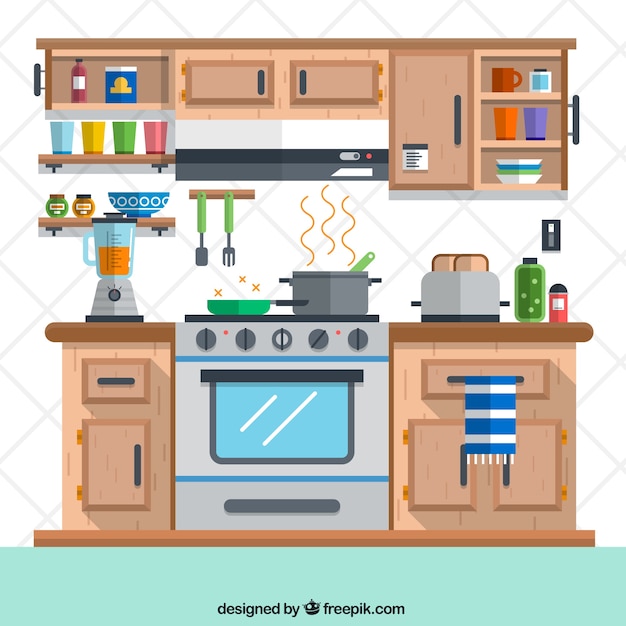 kitchen design clipart - photo #48