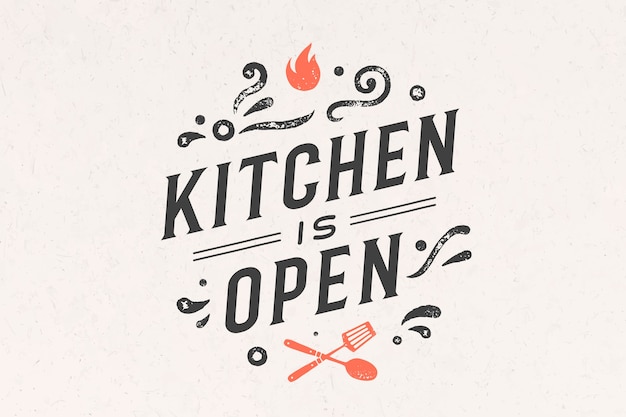 poster for kitchen wall