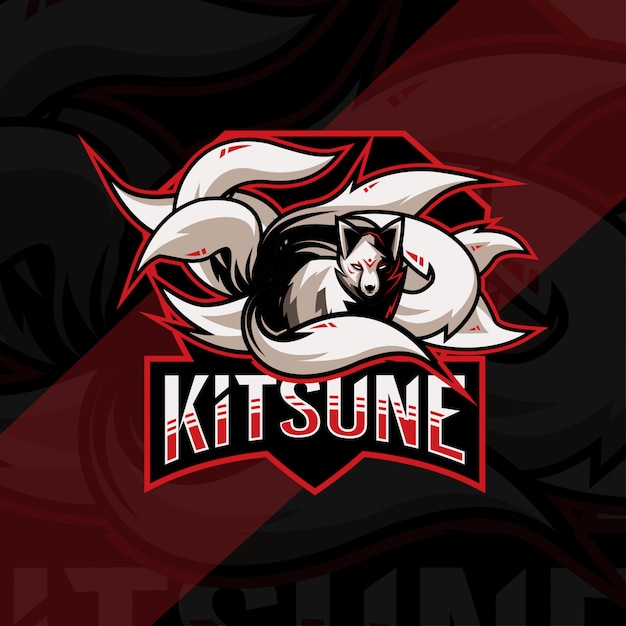 Download Free Kitsune Mascot Logo Esport Template Design Premium Vector Use our free logo maker to create a logo and build your brand. Put your logo on business cards, promotional products, or your website for brand visibility.