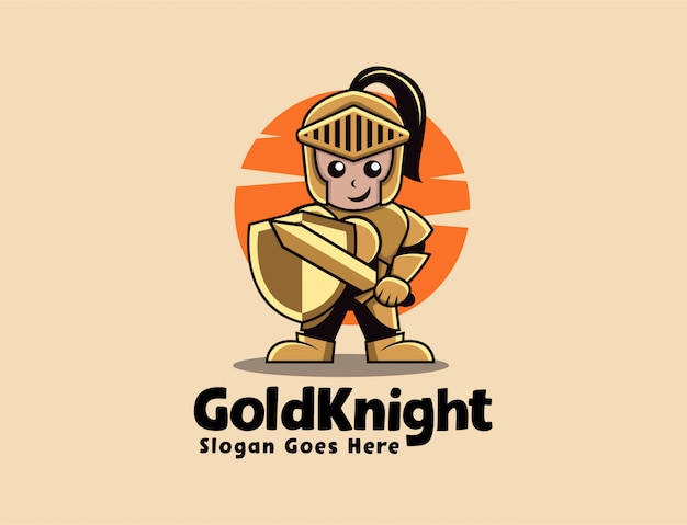 Download Free Knight Cartoon Mascot Logo Premium Vector Use our free logo maker to create a logo and build your brand. Put your logo on business cards, promotional products, or your website for brand visibility.