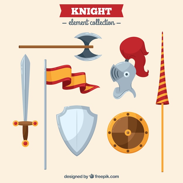 Download Free Knight Elements With Colorful Style Free Vector Use our free logo maker to create a logo and build your brand. Put your logo on business cards, promotional products, or your website for brand visibility.