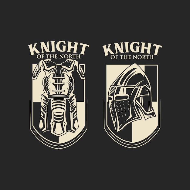 Download Free Knight Emblem Monochrome Color Vector Premium Vector Use our free logo maker to create a logo and build your brand. Put your logo on business cards, promotional products, or your website for brand visibility.