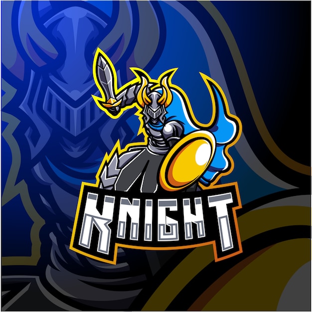Download Free Knight Esport Mascot Logo Premium Vector Use our free logo maker to create a logo and build your brand. Put your logo on business cards, promotional products, or your website for brand visibility.