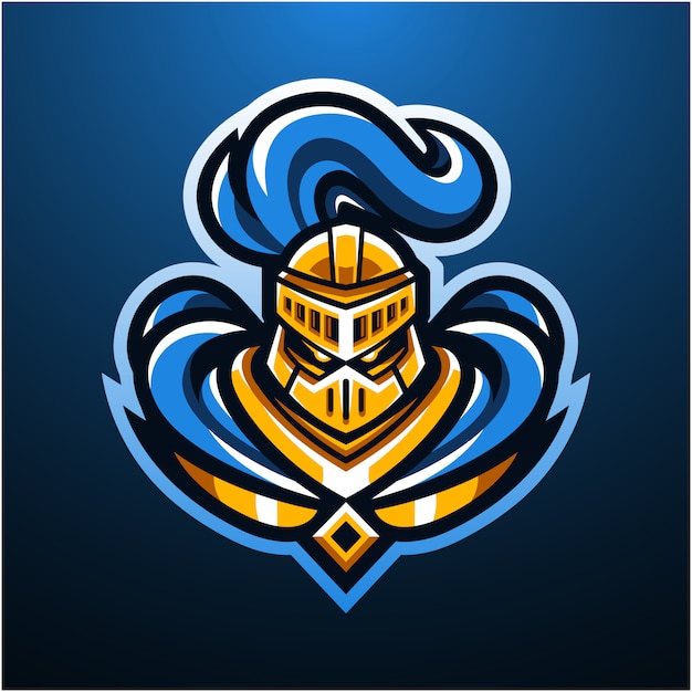 Download Free Knight Head Mascot Logo Premium Vector Use our free logo maker to create a logo and build your brand. Put your logo on business cards, promotional products, or your website for brand visibility.