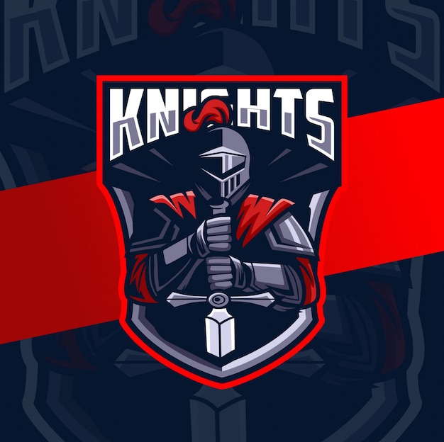 Download Free Knight Mascot Esport Logo Design Premium Vector Use our free logo maker to create a logo and build your brand. Put your logo on business cards, promotional products, or your website for brand visibility.