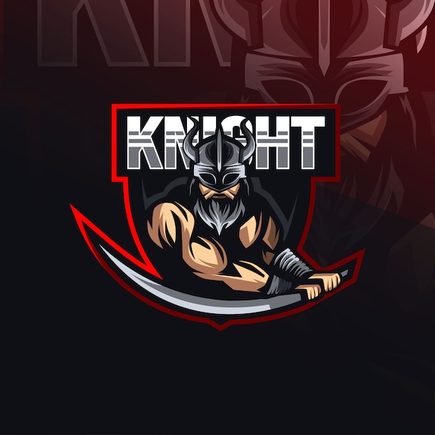 Download Free Knight Mascot Logo Premium Vector Use our free logo maker to create a logo and build your brand. Put your logo on business cards, promotional products, or your website for brand visibility.