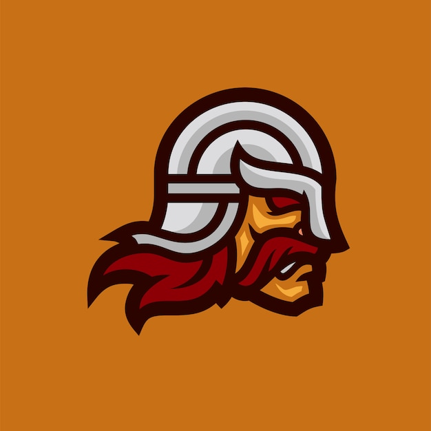 Premium Vector | Knight warrior head vector illustration